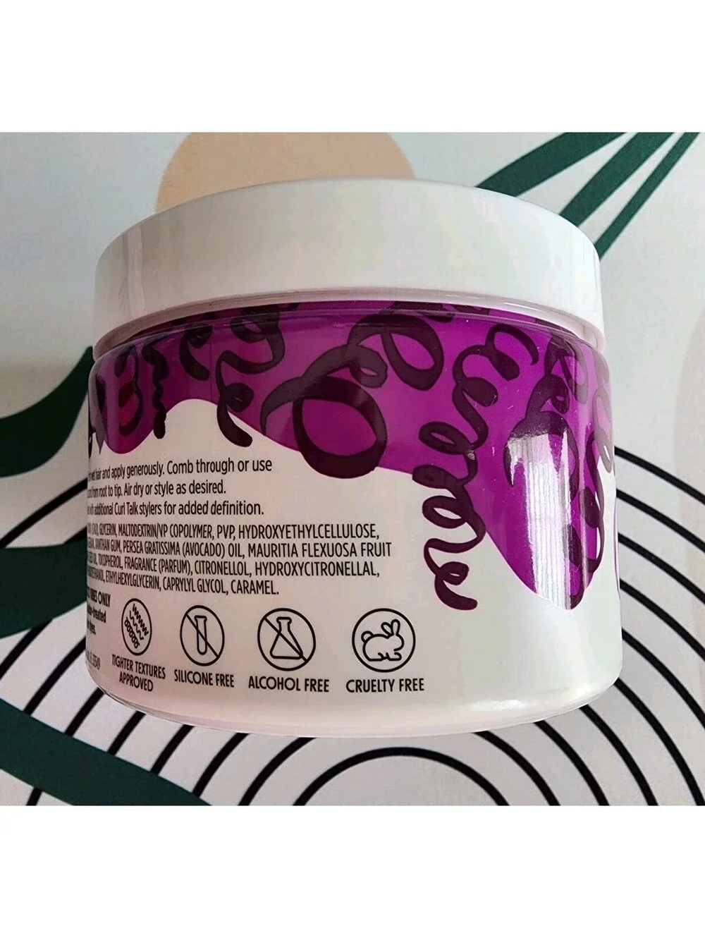 Not Your Mother's Curl Talk Defining Gel Custard 12 oz